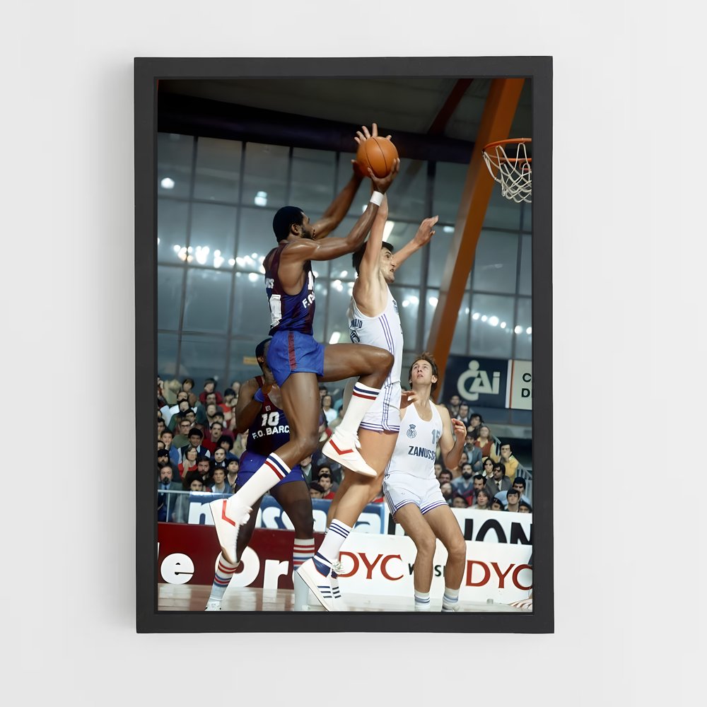 Poster Blockbuster Zaragoza – affiche Basketball (vue 2)